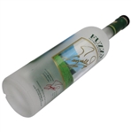 Fuzzy Zoeller Signed 'Fuzzy's Ultra Premium Vodka Empty Bottle in Gold JSA ALOA