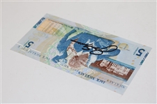 Jack Nicklaus Signed 5lb RBS St. Andrews Bank of Scotland Note JSA ALOA