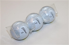Sleeve of (3) Masters Tournament Logo Pro V1 Golf Balls in Original Box