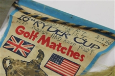 1965 Ryder Cup at Royal Birkdale Club Flag