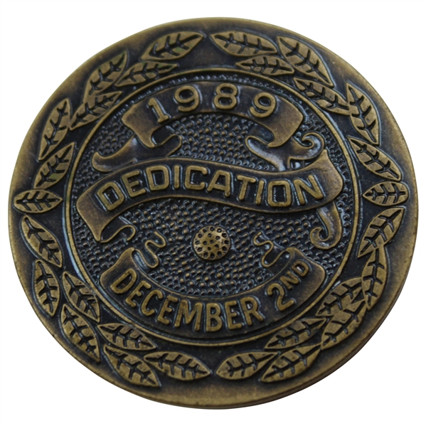 1989 Players Championship at Piper Glen Dedication Medallion