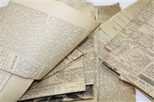 1931 Open Championship at Carnoustie Newspaper Articles From Henry Cotton Estate