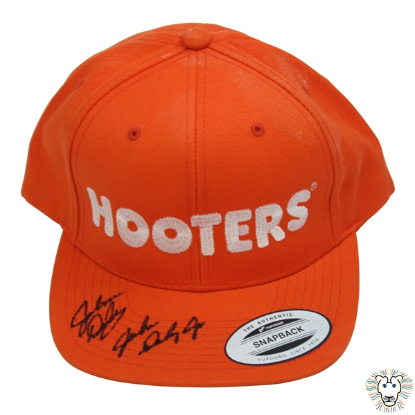 John Daly & John Daly Jr Signed Hooters Hat - Daly Collection JSA ALOA