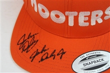 John Daly & John Daly Jr Signed Hooters Hat - Daly Collection JSA ALOA