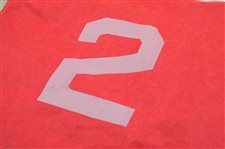 #2 Pin Flag With Golf Ball On Top