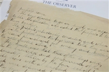 Correspondence About 1923 School Cricket Match 'Scuffle' And T. H. Cotton