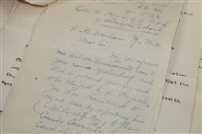 Correspondence About 1923 School Cricket Match 'Scuffle' And T. H. Cotton