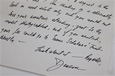 Dawson Taylor Letter To Chuck Kocsis About Doing A Book Together