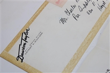 Dawson Taylor Letter To Chuck Kocsis About Doing A Book Together