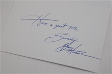 Signed Ltd Ed 1/96 Harbortown Barry Honowitz Postcard