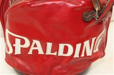 Augusta National Head Pro Bob Kletcke Personal Spalding Red/White Full Size Golf Bag