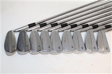 Ben Crenshaw's Personal Match Used Yonex 2-10 Iron Set