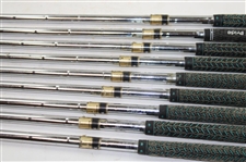 Ben Crenshaw's Personal Match Used Yonex 2-10 Iron Set
