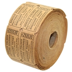 Large Roll of Arnold Palmer Putting Courses Tickets