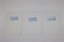 Jack Nicklaus Original Lester Nehamkin Photos & Negatives w/ Articles & 1980 U. S. Open Press Badge