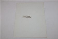 Jack Nicklaus Original Lester Nehamkin Photos & Negatives w/ Articles & 1980 U. S. Open Press Badge