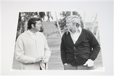 Jack Nicklaus Original Lester Nehamkin Photos & Negatives w/ Articles & 1980 U. S. Open Press Badge