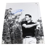 Doug Sanders Signed Photo w/Dozen Golf Balls & Celebrity Classic Caddy Bib JSA ALOA
