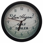 Classic Ben Hogan Golf Dealer Wall Clock - Works