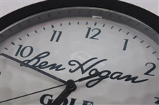 Classic Ben Hogan Golf Dealer Wall Clock - Works