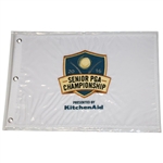 Twenty (20) 2016 Senior PGA Championship White Embroidered Flags - Rocco Mediate