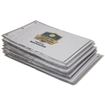 Twenty (20) 2016 Senior PGA Championship White Embroidered Flags - Rocco Mediate