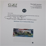 2004 Ryder Cup At Oakland Hills Poster