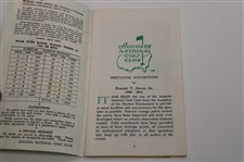 Bernhard Langer Signed 1985 Masters Tournament Spectator Guide JSA ALOA