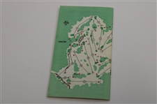 Bernhard Langer Signed 1985 Masters Tournament Spectator Guide JSA ALOA