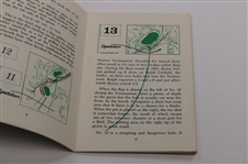 Tommy Aaron Signed 1973 Masters Tournament Spectator Guide JSA ALOA