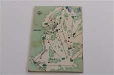 Tommy Aaron Signed 1973 Masters Tournament Spectator Guide JSA ALOA