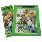 Larry Nelson Signed 1981 PGA Championship at Atlanta athletic Club Program JSA ALOA
