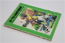 Larry Nelson Signed 1981 PGA Championship at Atlanta athletic Club Program JSA ALOA