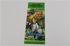 Larry Nelson Signed 1981 PGA Championship at Atlanta athletic Club Program JSA ALOA