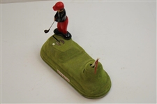 Golf Theme Hole In One Coin Bank w/Box