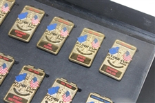 Twenty Six (26) 2006 Ryder Cup Commemorative Money Clips in Display Case