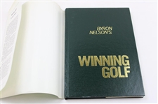 Byron Nelson Signed 1988  'Byron Nelson's Winning Golf' Book JSA ALOA