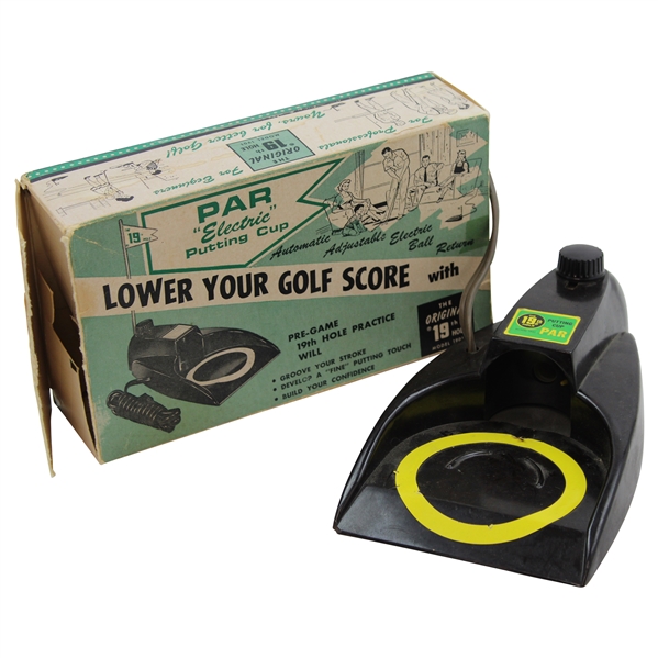Par "Electric" Putting Lower Your Score Cup in Original Box