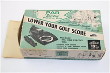 Par Electric Putting 'Lower Your Score' Cup in Original Box