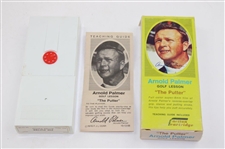Action Viewer w/Three (3) Arnold Palmer Action Cartridges & (3) Pro Sports Films Dealer Stickers