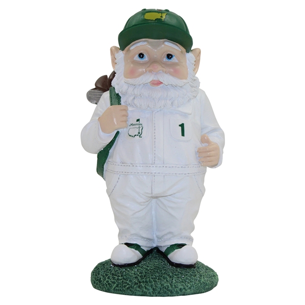 Undated Masters Tournament Ltd Ed Miniature Caddy Gnome in Original Box