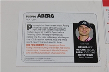 Woods, McIlroy, Aberg & Spieth Sports Illustrated For Kids Cards #113, #214, #430 & #1139