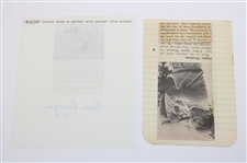 (2) Gene Sarazen Signed Cuts & (2) 1930's American Golfer Magazines JSA ALOA