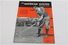 (2) Gene Sarazen Signed Cuts & (2) 1930's American Golfer Magazines JSA ALOA