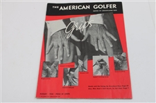 (2) Gene Sarazen Signed Cuts & (2) 1930's American Golfer Magazines JSA ALOA