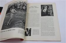 (2) Gene Sarazen Signed Cuts & (2) 1930's American Golfer Magazines JSA ALOA