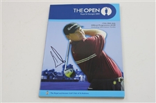 Els, Curtis, Hamilton & Two (2) Harrington Signed The Open/PGA at Royal St. Georges Program JSA ALOA