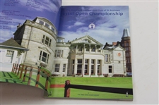 Els, Curtis, Hamilton & Two (2) Harrington Signed The Open/PGA at Royal St. Georges Program JSA ALOA
