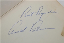 Arnold Palmer Signed 1961 'Arnold Palmers Golf Book' JSA ALOA