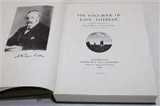 1987 Ltd Ed #143/500 'The Golf Book Of East Lothian' by John Kerr